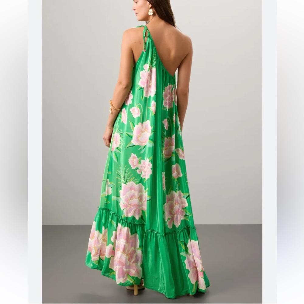 FARM Rio Ruffled Hem Maxi